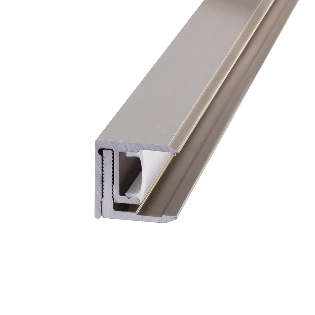 LED Profil verstellbar, Edelstahloptik